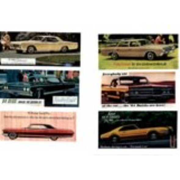 JL Innovative 275 - Auto Sign for Billboards 60's Series II (6) - HO Scale